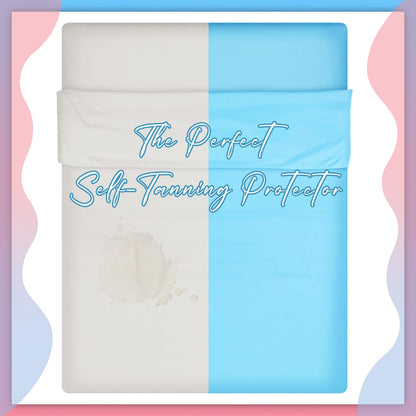 Irenare Self Tan Sleep Sack – Reusable Breathable Tanning Sleeping Bag (Blue)