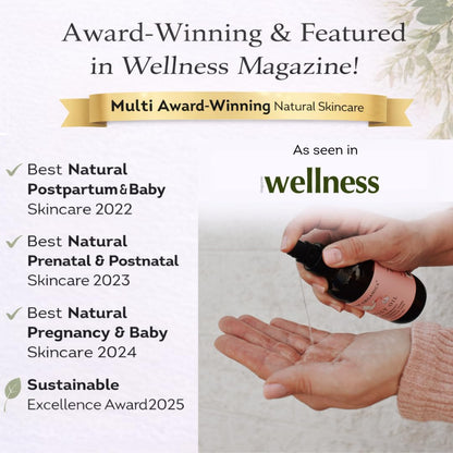 Belly Bundle by Irene Organics – Organic Belly Butter & Oil for Pregnancy