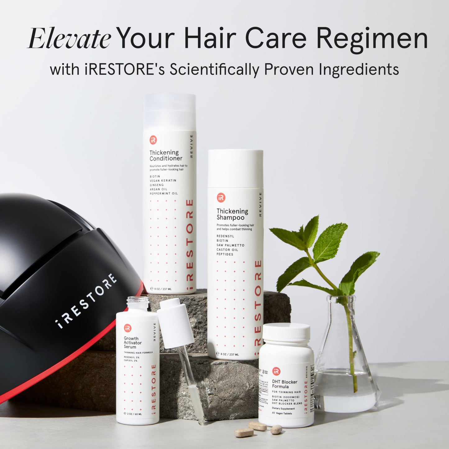 iRestore Biotin Hair Conditioner for Damaged Dry Hair – Volumizing & Strengthening for Fine Hair