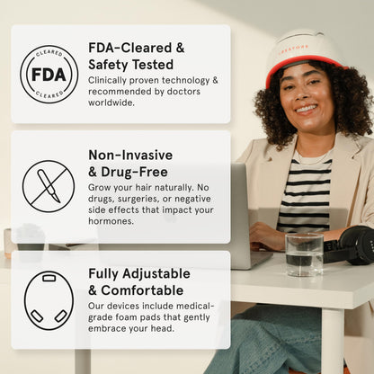 iRestore Pro: 282 Lasers & LEDs Hair Growth System | FDA Cleared