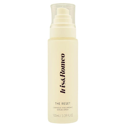 Iris & Romeo The Reset 3-in-1 Face Mist – Hydrating Serum Spray with Hyaluronic Acid & Niacinamide | 3.39 oz