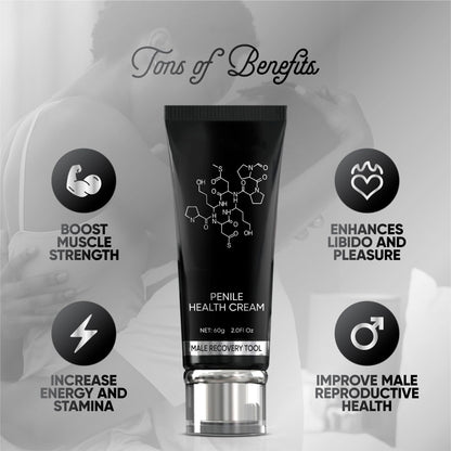 Irvy Male Re-Vitalize Cream – Advanced Penile Health Formula, 1.75 Fl Oz