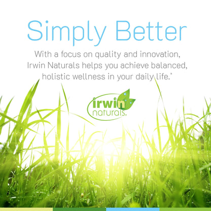 Irwin Naturals Longer, Stronger Hair & Nails - 2 Pack, 120 Softgels | Vibrant Shine & Strength