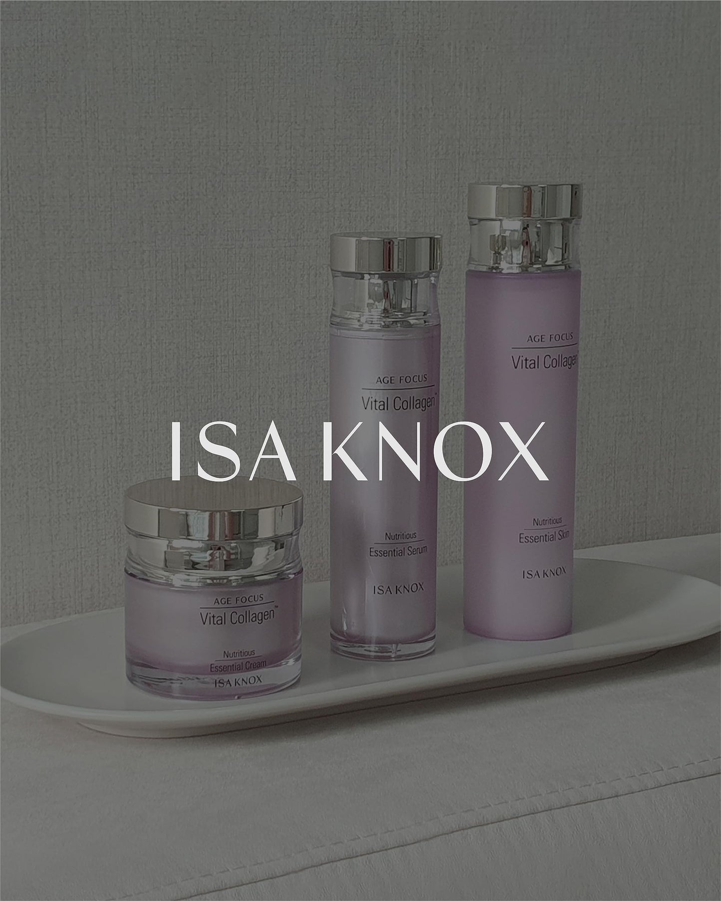 Isa Knox Age Focus Vital Collagen Essential Cream Set – 50ml + 20ml | Korean Skincare