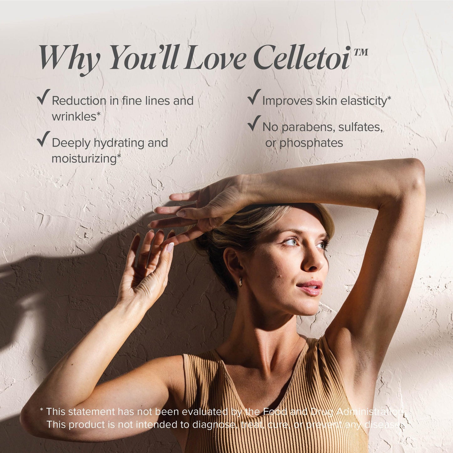 Isagenix Celletoi Firming Cashmere Cream – Hydrating, Soothing, Vegan & Cruelty-Free