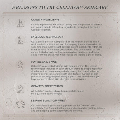Isagenix Celletoi Moisture Balancing Cleanser – Dermatologist Tested, Leaping Bunny Certified, Vegan, 4.0 fl oz