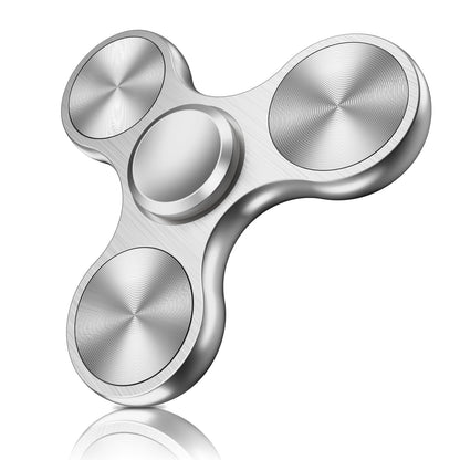 Isapral Fidget Spinner – Stainless Steel High-Speed 4–8 Min Spin | EDC Stress Relief Toy