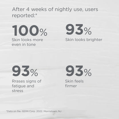 ISDIN Age Contour Night Cream for Face & Neck – Melatonin & Peptides, 1.8 oz