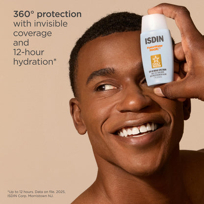 ISDIN Fusion Water MAGIC SPF 40 Sunscreen – Ultralight Hydration with Hyaluronic Acid & Vitamin E