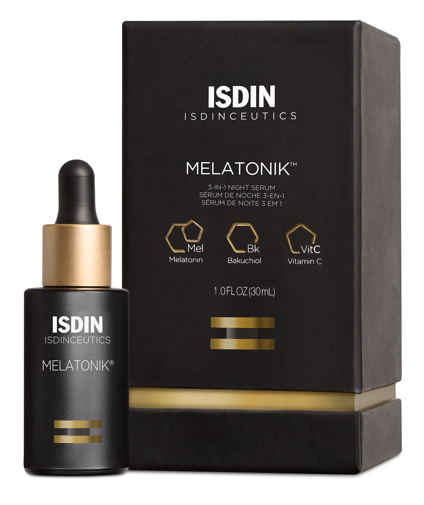 ISDIN Melatonik Night Serum – 3-in-1 Repair, Restore & Brighten