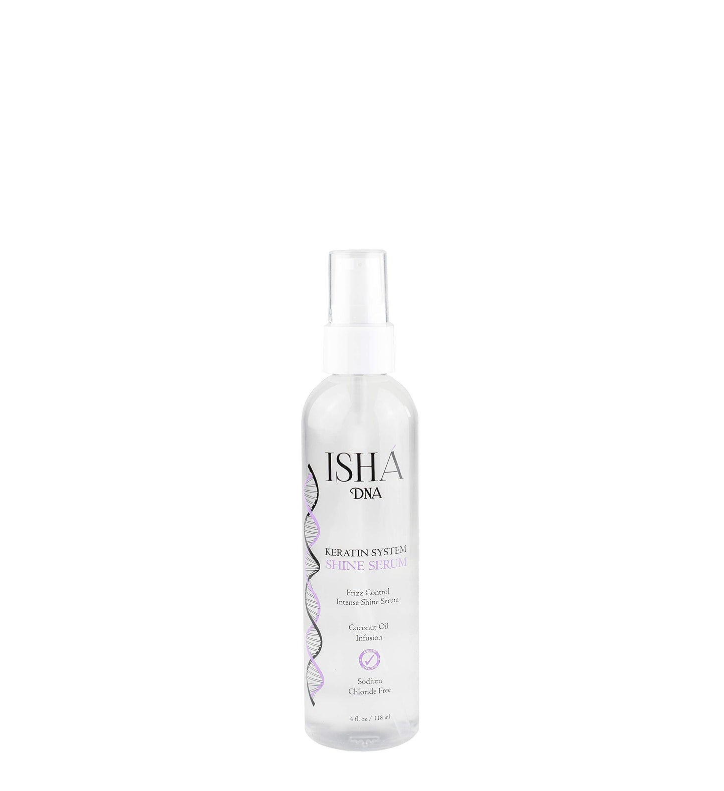 ISHA DNA Keratin Treatment System Hair Shine Serum Drops – Frizz Control & Instant Shine