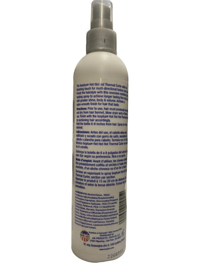Isoplus Hot Hot Hot Thermal Curler 10oz - Pack of 2 | Quick Heat Styling