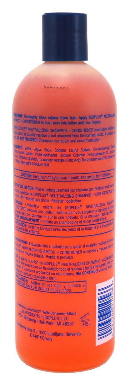 Isoplus Neutralizing Shampoo + Conditioner 16 oz (473 ml) – 3 Pack