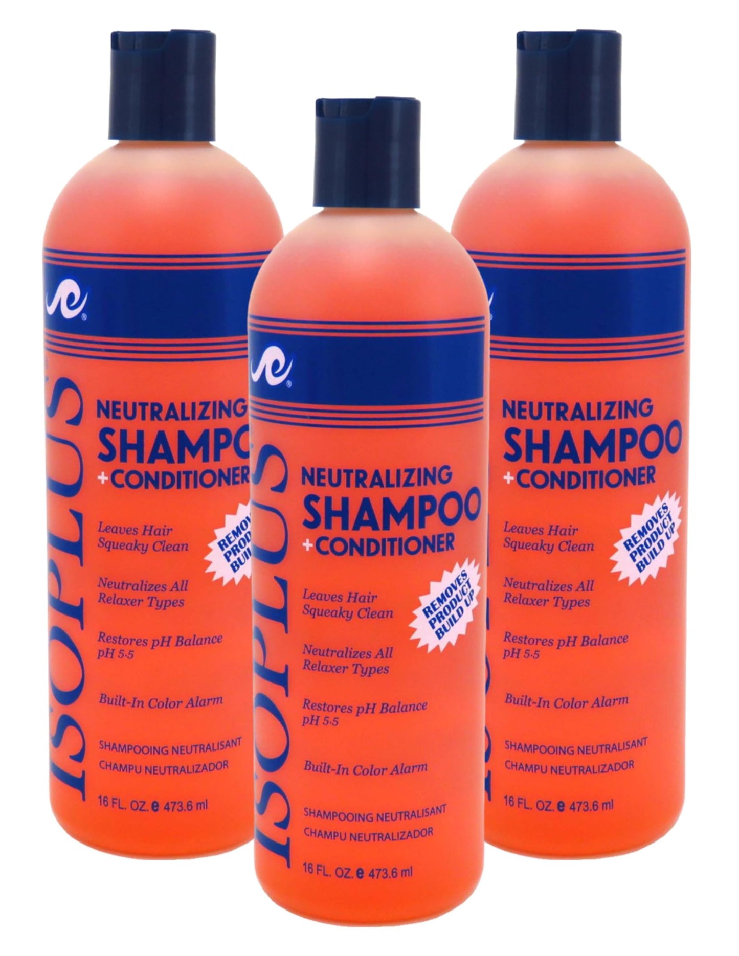 Isoplus Neutralizing Shampoo + Conditioner 16 oz (473 ml) – 3 Pack