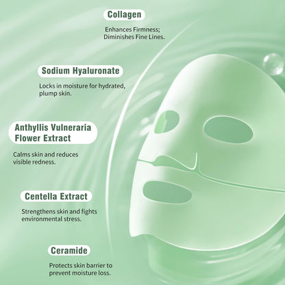 ISTON Overnight Hydrogel Mask for All Skin Types | Deep Hydration & Barrier Support