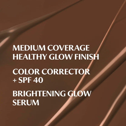 IT Cosmetics CC+ Nude Glow Deep Cool - Medium Coverage Foundation with SPF 40 & Brightening Serum
