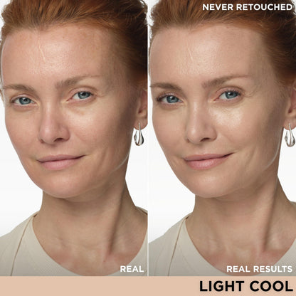 IT Cosmetics CC+ Nude Glow Light Cool – Medium Coverage Foundation with SPF 40, Brightening Glow Serum, 2% Niacinamide & Hyaluronic Acid | 1.08 fl oz