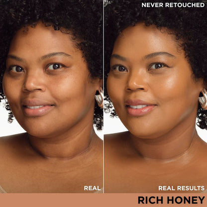 IT Cosmetics CC+ Nude Glow Rich Honey — Medium Coverage Skin Tint with SPF 40 & Brightening Serum