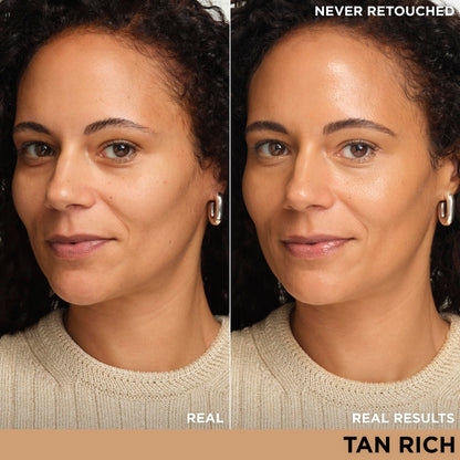 IT Cosmetics CC+ Nude Glow Tan Rich — Medium Coverage Skin Tint with SPF 40 & Brightening Serum