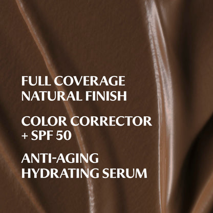 IT Cosmetics CC+ Cream Deep Cool – SPF 50+ Full-Coverage Foundation with Hyaluronic Acid & Peptides