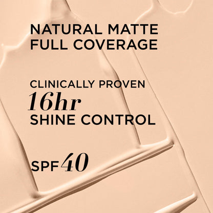 IT Cosmetics CC+ Cream Natural Matte (Fair) – Poreless Full Coverage SPF 40, 16HR Shine Control