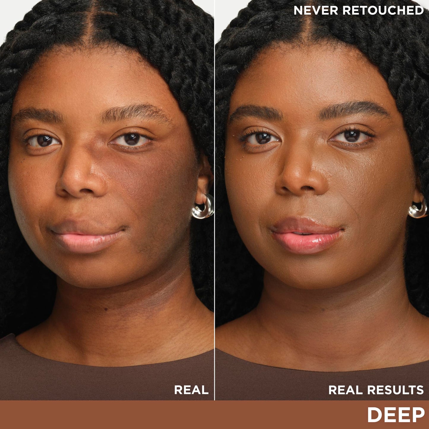 IT Cosmetics CC+ Cream Deep – Natural Full Coverage Foundation with SPF 50+, Hyaluronic Acid & Peptides