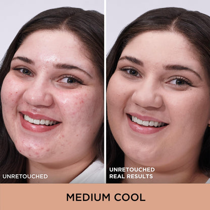 IT Cosmetics CC+ Cream Natural Matte (Medium Cool) – Poreless Full-Coverage Foundation with SPF 40