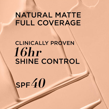 IT Cosmetics CC+ Cream Natural Matte SPF 40 — Poreless Full-Coverage Foundation for Oily/Combination Skin | Light Cool
