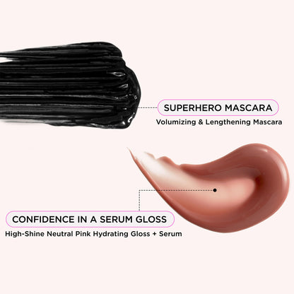 IT Cosmetics Unwrap Effortless Color: Lip Gloss & Mascara Gift Set