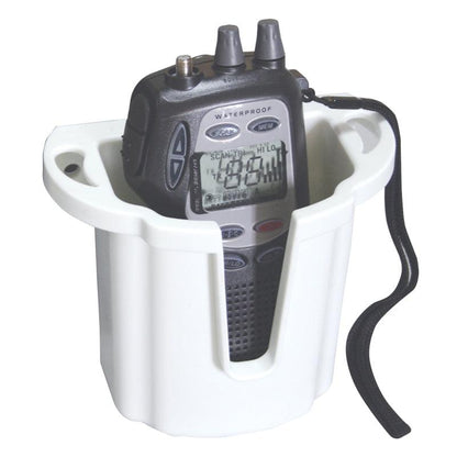 Nuova Rade Store-All VHF FRS Radio Case White Marine Boat Storage Holder 94152