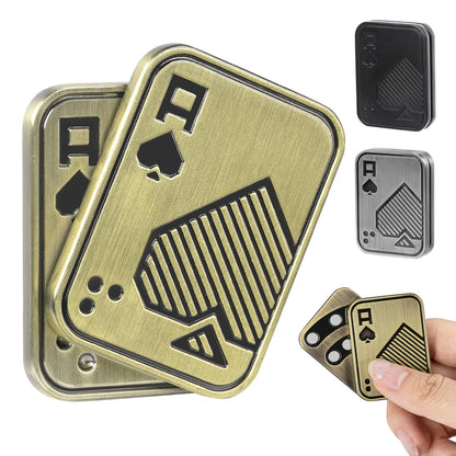 ITOKEY Fidget Toys for Adults — Magnetic Slider & EDC Poker Cards for Stress Relief