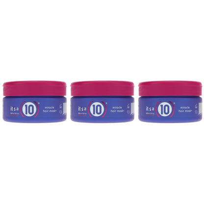 It's a 10 Haircare Miracle Hair Mask – 8 oz (Pack of 3) for Color-Treated Hair