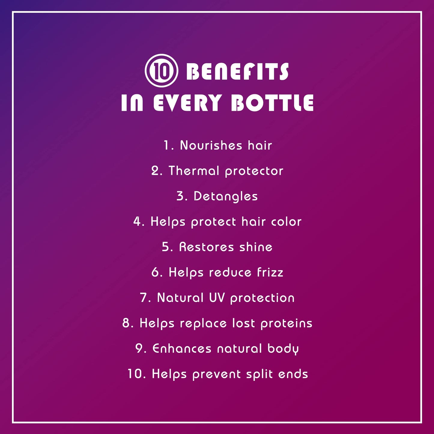 It's a 10 Haircare Miracle Leave-In – 2 fl oz x 2 Pack | Detangle, Hydrate, Shine