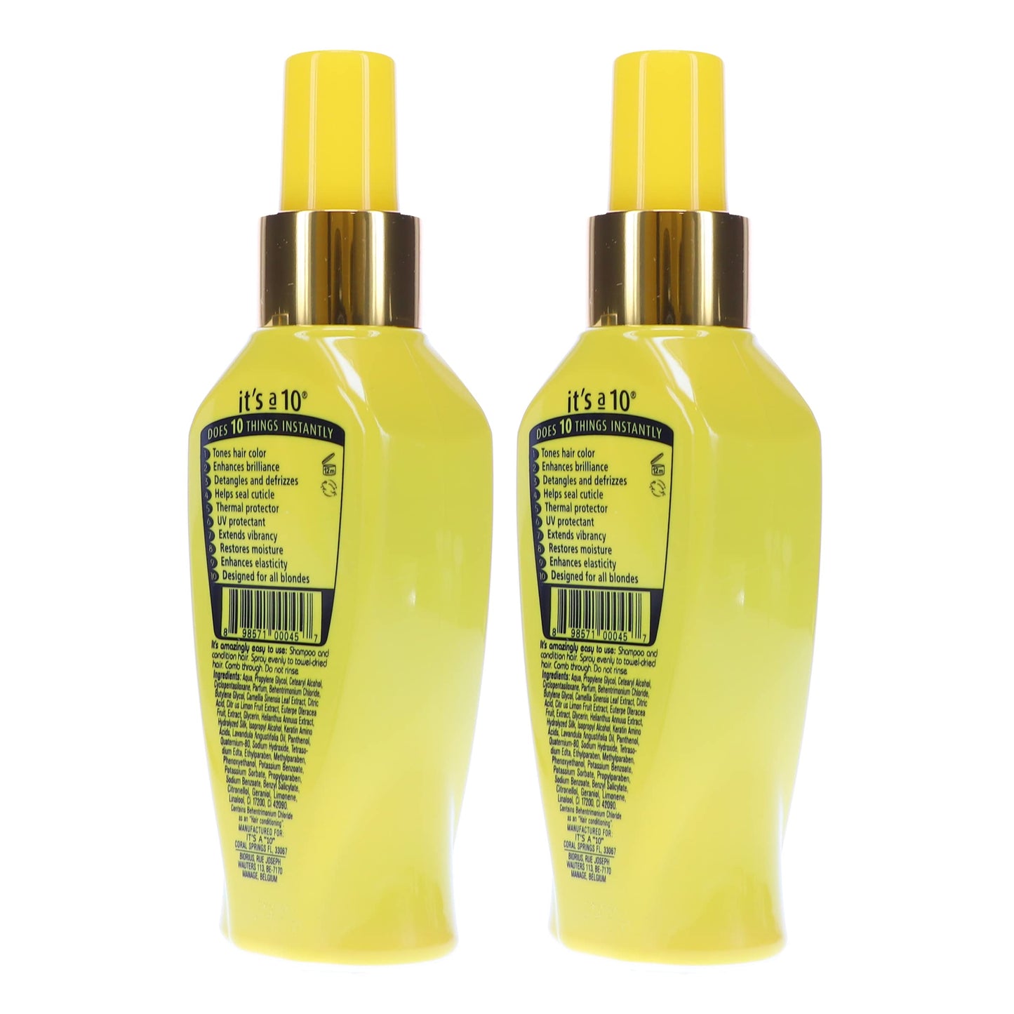 ITS A 10 Miracle Leave-In for Blondes – 4 oz (Pack of 2)