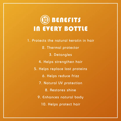 It's a 10 Haircare Miracle Leave-In Plus Keratin Spray – Pack of 4, 4 fl oz each