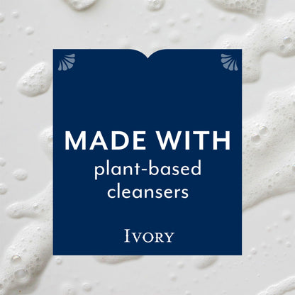 Ivory Body Wash Original – 12 oz (Pack of 3) | Dye-Free, Plant-Based Clean