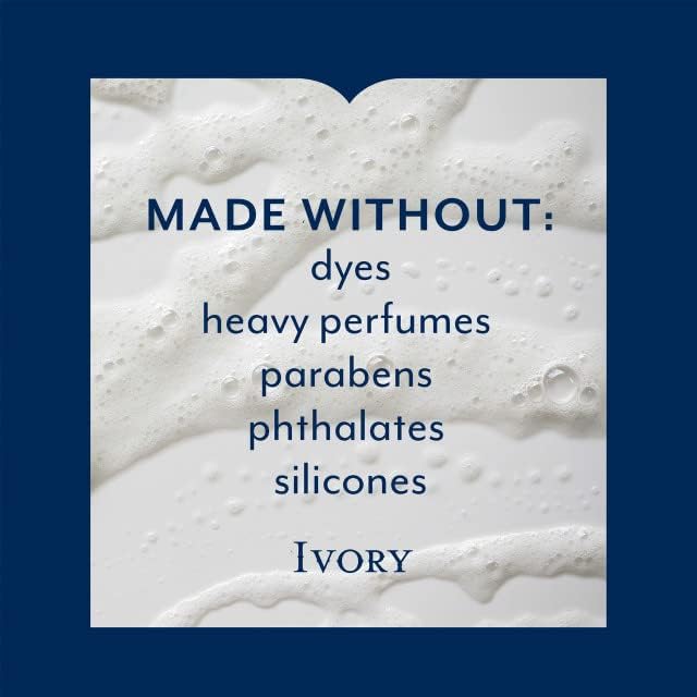 Ivory Aloe Scented Body Wash – 21 oz (Pack of 3) | Gentle, Dye-Free