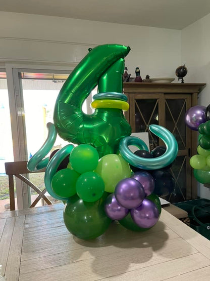 IWERP Green Number 50 Balloon – 40-Inch 50th Birthday Decorations