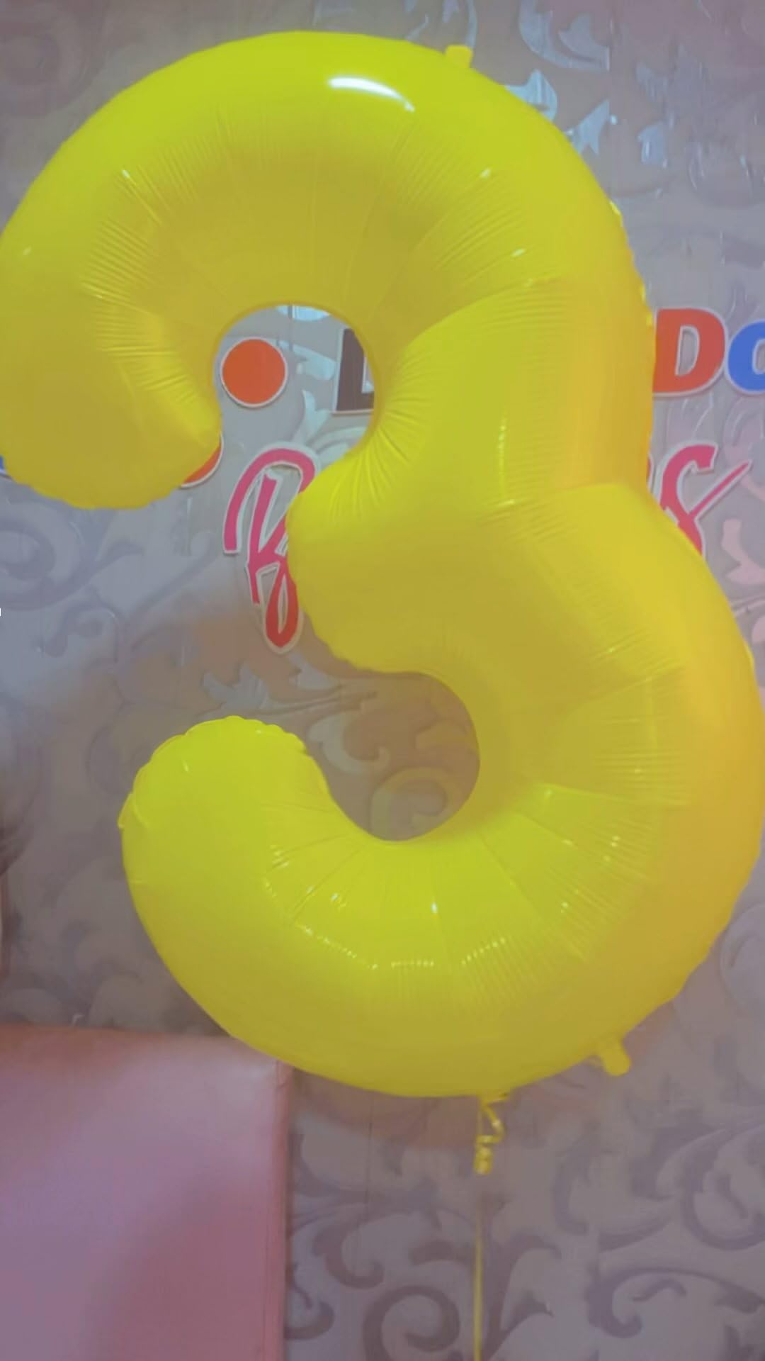 IWERP Yellow Number 8 Balloon 40 Inch – 8th Birthday Decorations
