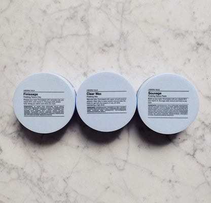 J Beverly Hills Blue Souvage Finishing Texture Paste – Flexible Hold, Pro-Vitamin B5 & Vitamin E (2.5 oz)