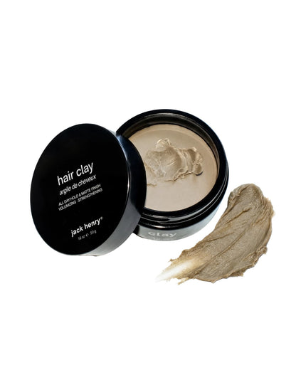 Jack Henry Premium Hair Clay for Men – Matte Finish, All-Day Hold (1.6 oz)