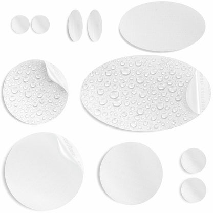 Repair Patches (30+ Colours) for Puffer Jackets, Tents, Upholstery - Stick On, Waterproof, Tear-Cold-Heat-Resistant