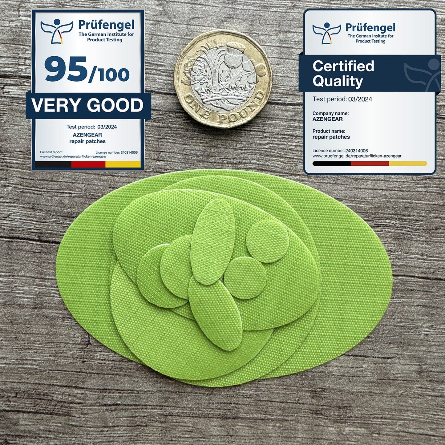 Repair Patches (30+ Colours) for Puffer Jackets, Tents, Upholstery - Stick On, Waterproof, Tear-Cold-Heat-Resistant