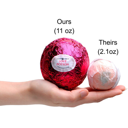 Mermaid Love Potion Bath Bombs Gift Set (2-Pack) – Ring Inside, Size 9, Made in USA | Jackpot Candles