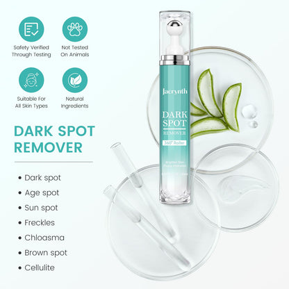 Jacrynth Dark Spot Remover Serum with 360° Roller — Acne Scars & Uneven Tone, 0.7 fl oz