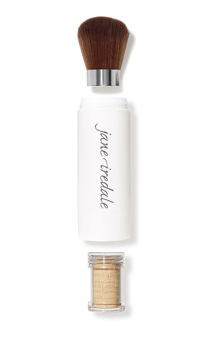 jane iredale Amazing Base Refillable Brush, Autumn – Mineral Foundation with SPF 20/15 (0.18 oz)