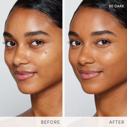 jane iredale Skintuition SPF 30 Radiance-Boosting Foundation 60 Dark | Medium Buildable Coverage, Skin-Like Finish