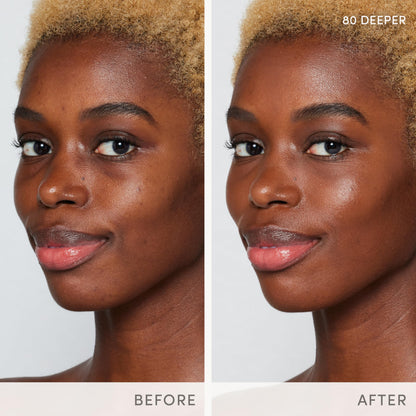 Jane Iredale Skintuition SPF 30 Radiance Foundation 80 Deeper | Buildable Medium Coverage, Skin-Like Finish