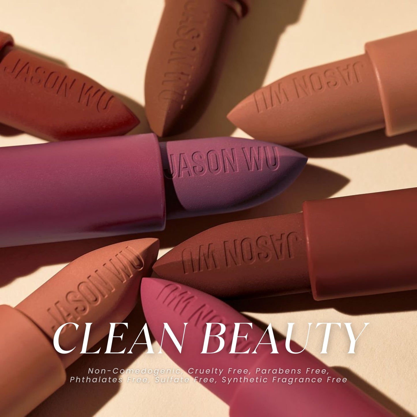 Jason Wu Hot Fluff Modern Matte Lipstick Nutmeg Spice – 3-in-1 Lipstick, Blush & Shadow (3.8g)