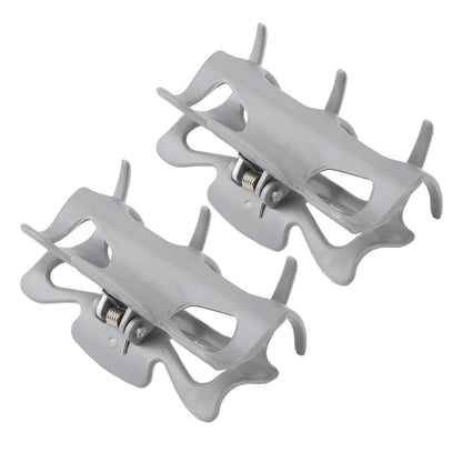 Jauarta 2pc Hot Roller Clips — Secure Hair Sectioning Claw Clips
